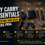 Everyday Carry (EDC) Essentials 7 Barang Penting yang Wajib Ada di Tas Pria