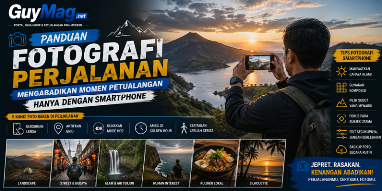 Panduan Fotografi Perjalanan Mengabadikan Momen Petualangan Hanya dengan Smartphone