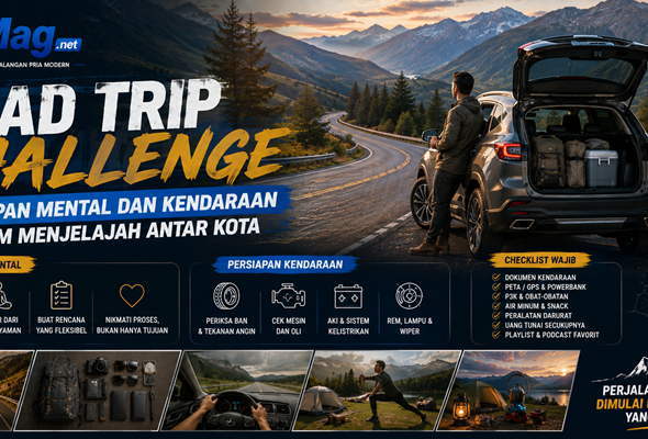 Road Trip Challenge Persiapan Mental dan Kendaraan Sebelum Menjelajah Antar Kota