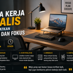 Setup Meja Kerja Minimalis untuk Tingkatkan Produktivitas dan Fokus