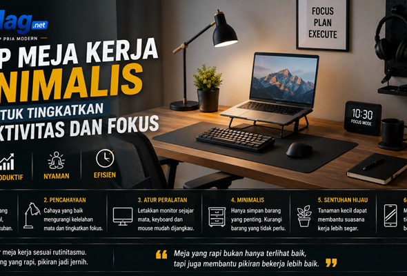 Setup Meja Kerja Minimalis untuk Tingkatkan Produktivitas dan Fokus