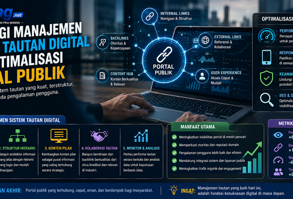 Strategi Manajemen Sistem Tautan Digital dan Optimalisasi Portal Publik