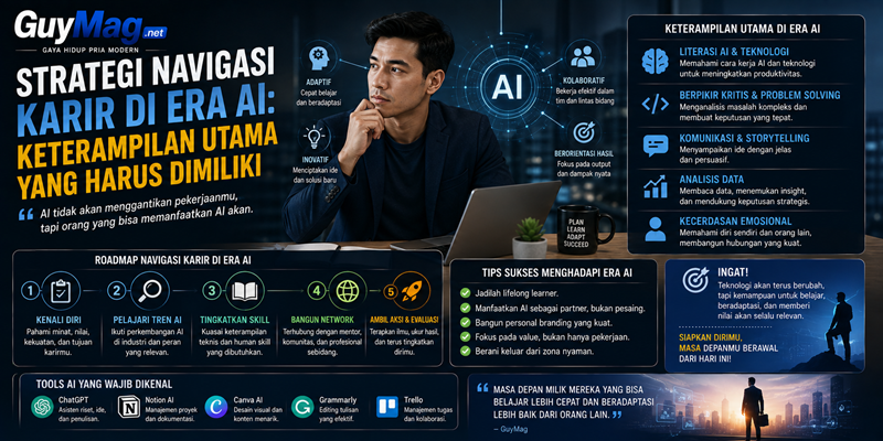 Strategi Navigasi Karir di Era AI Keterampilan Utama yang Harus Dimiliki