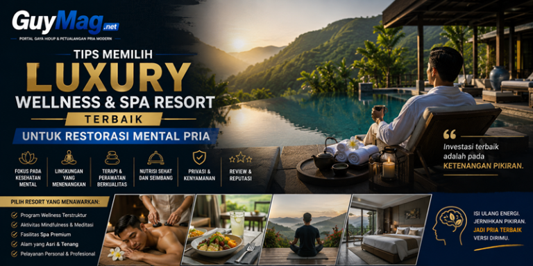 Tips Memilih Luxury Wellness & Spa Resort Terbaik untuk Restorasi Mental Pria